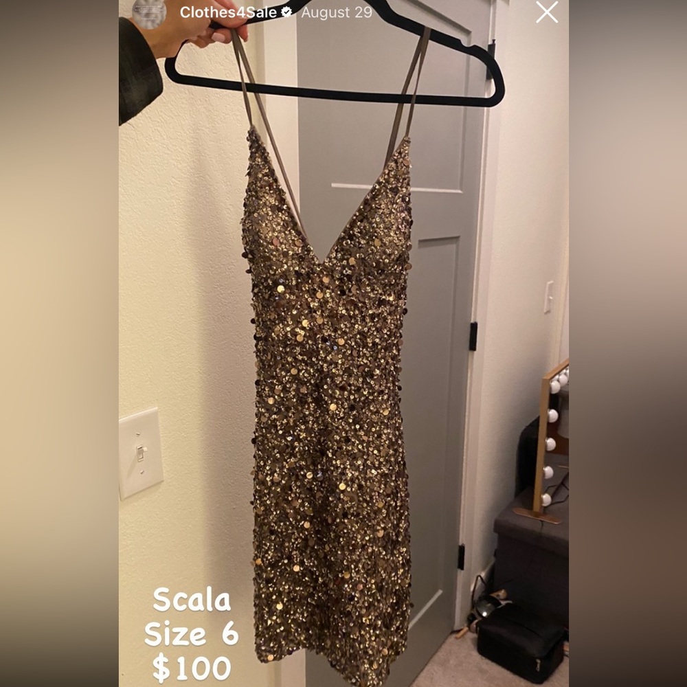 Scala sequin dress
